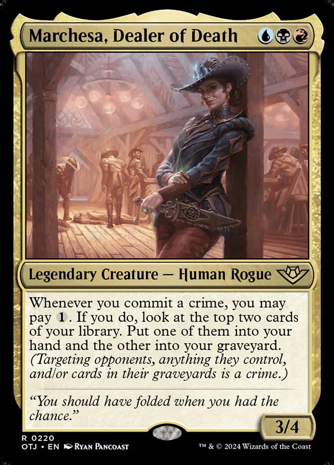 Marchesa, Dealer of Death (Outlaws of Thunder Junction) - Magic: The Gathering in TCG Land