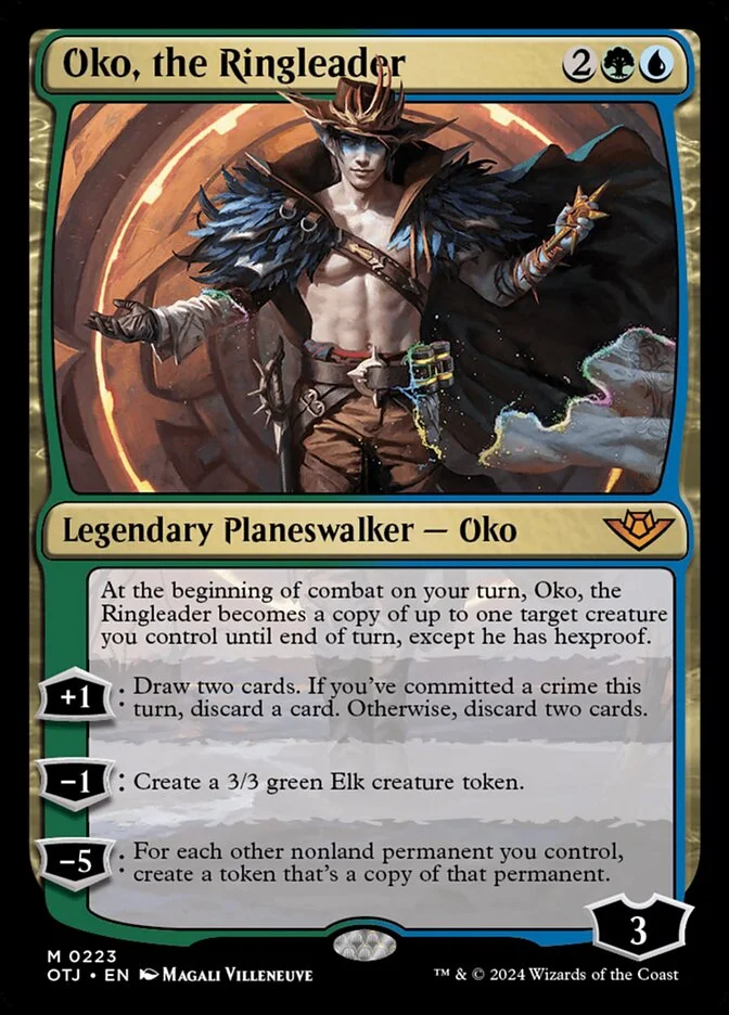 Oko, the Ringleader (Outlaws of Thunder Junction) - Magic: The Gathering in TCG Land