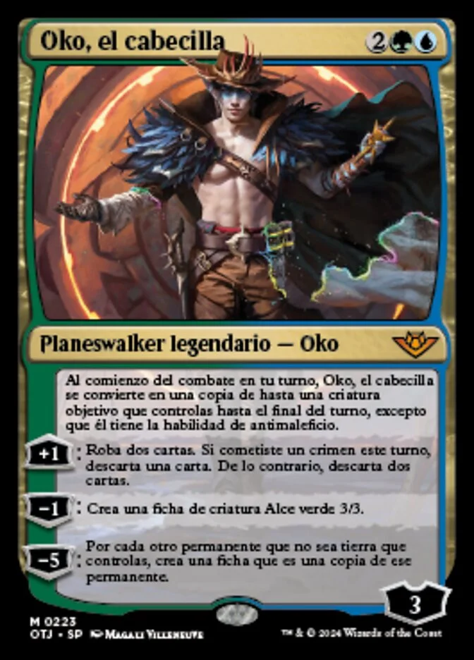 Oko, el cabecilla (Outlaws of Thunder Junction) - Magic: The Gathering in TCG Land México