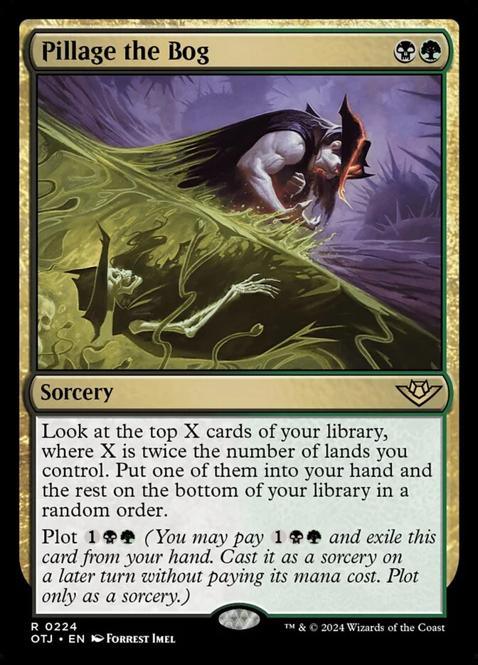 Pillage the Bog (Outlaws of Thunder Junction) - Magic: The Gathering in TCG Land