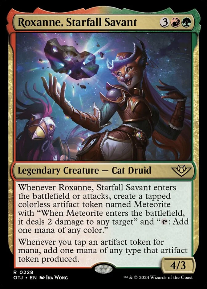 Roxanne, Starfall Savant (Outlaws of Thunder Junction) - Magic: The Gathering in TCG Land
