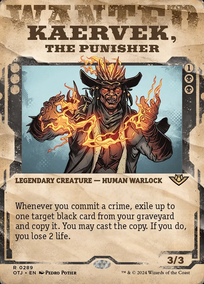 Kaervek, the Punisher (Outlaws of Thunder Junction) - Magic: The Gathering in TCG Land