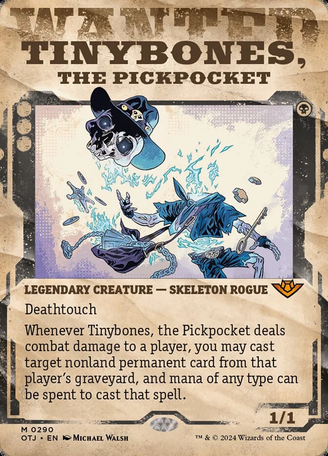 Tinybones, the Pickpocket (Outlaws of Thunder Junction) - Magic: The Gathering in TCG Land México