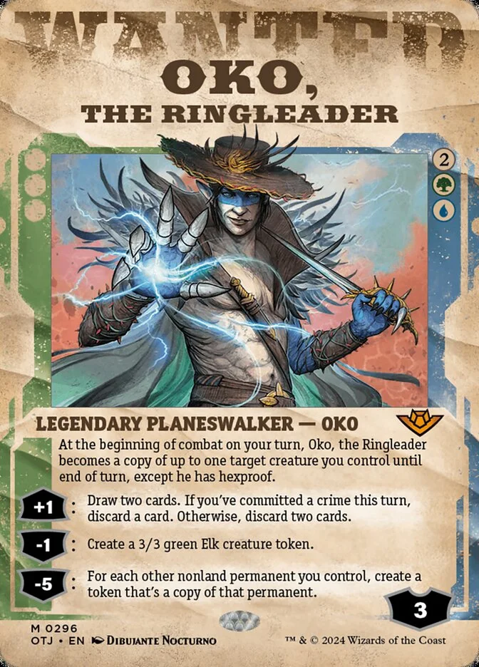 Oko, the Ringleader (Outlaws of Thunder Junction) - Magic: The Gathering in TCG Land