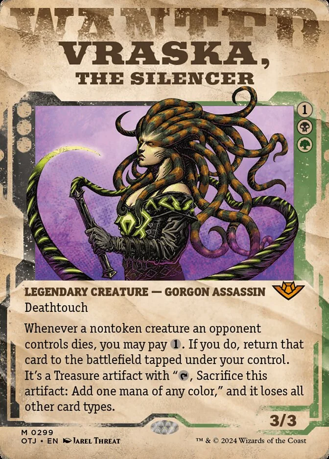 Vraska, the Silencer (Outlaws of Thunder Junction) - Magic: The Gathering in TCG Land