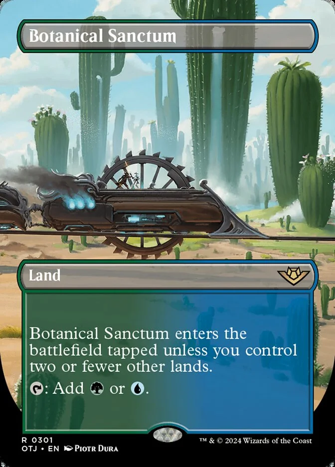 Botanical Sanctum (Outlaws of Thunder Junction) - Magic: The Gathering in TCG Land México