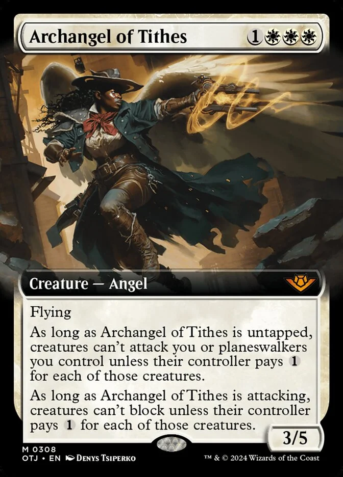 Archangel of Tithes (Outlaws of Thunder Junction) - Magic: The Gathering in TCG Land