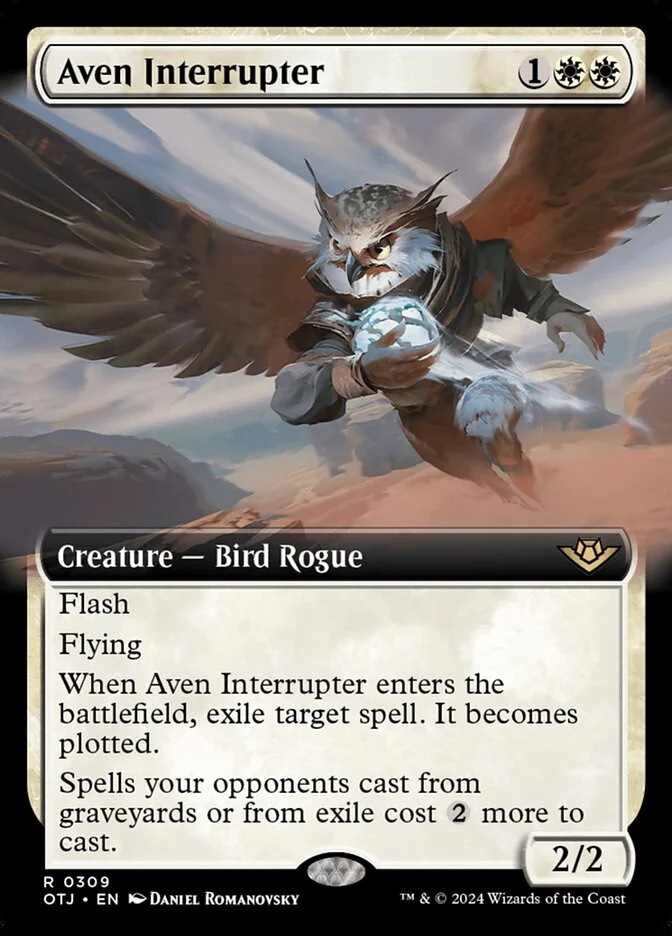 Aven Interrupter (Outlaws of Thunder Junction) - Magic: The Gathering in TCG Land