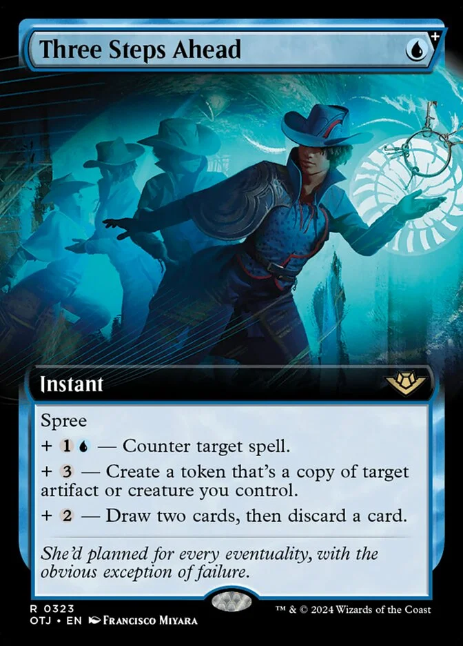 Three Steps Ahead (Outlaws of Thunder Junction) - Magic: The Gathering in TCG Land