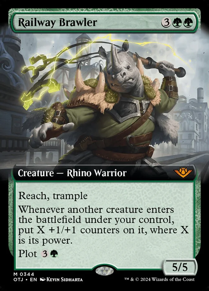Railway Brawler (Outlaws of Thunder Junction) - Magic: The Gathering in TCG Land