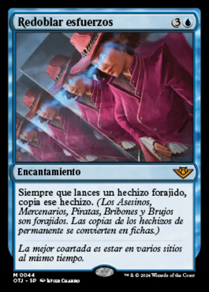 Redoblar esfuerzos (Outlaws of Thunder Junction) - Magic: The Gathering in TCG Land