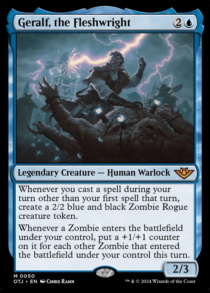 Geralf, the Fleshwright (Outlaws of Thunder Junction) - Magic: The Gathering in TCG Land