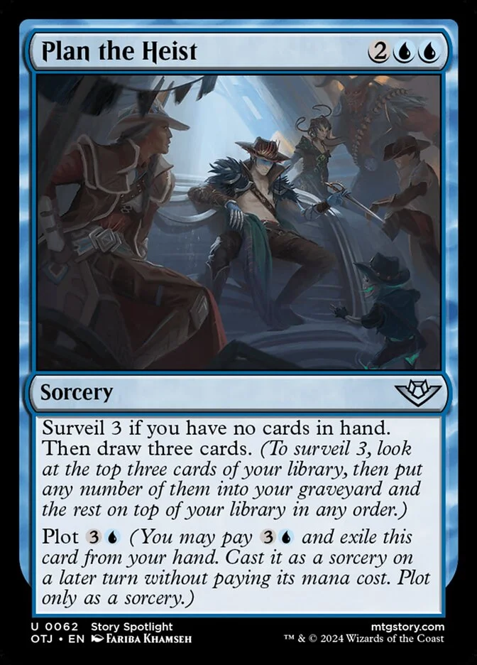 Plan the Heist (Outlaws of Thunder Junction) - Magic: The Gathering in TCG Land