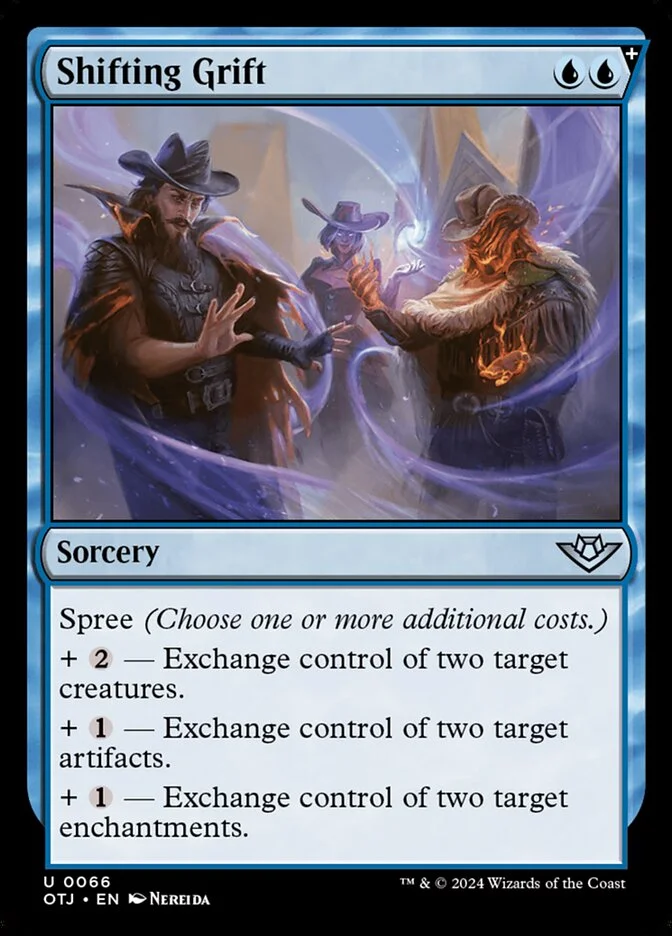 Shifting Grift (Outlaws of Thunder Junction) - Magic: The Gathering in TCG Land