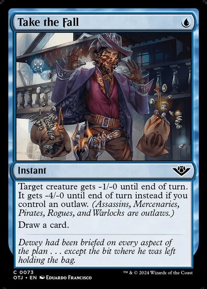 Take the Fall (Outlaws of Thunder Junction) - Magic: The Gathering in TCG Land