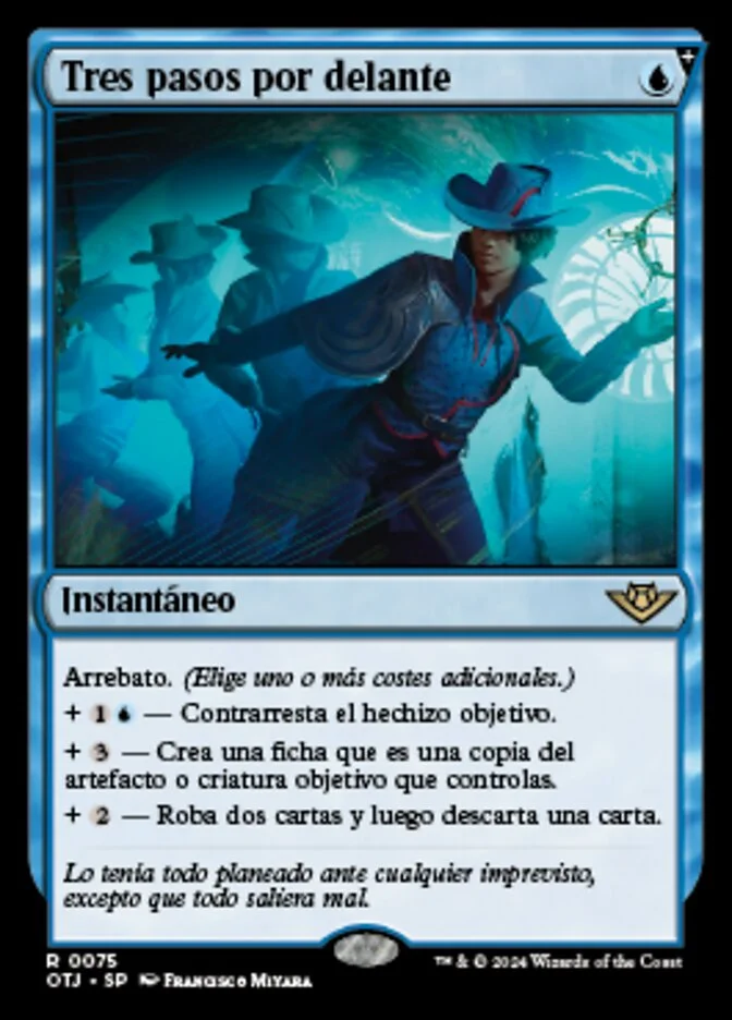 Tres pasos por delante (Outlaws of Thunder Junction) - Magic: The Gathering in TCG Land