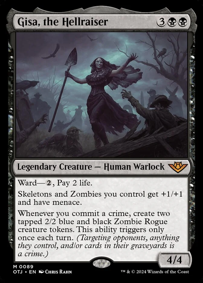 Gisa, the Hellraiser (Outlaws of Thunder Junction) - Magic: The Gathering in TCG Land