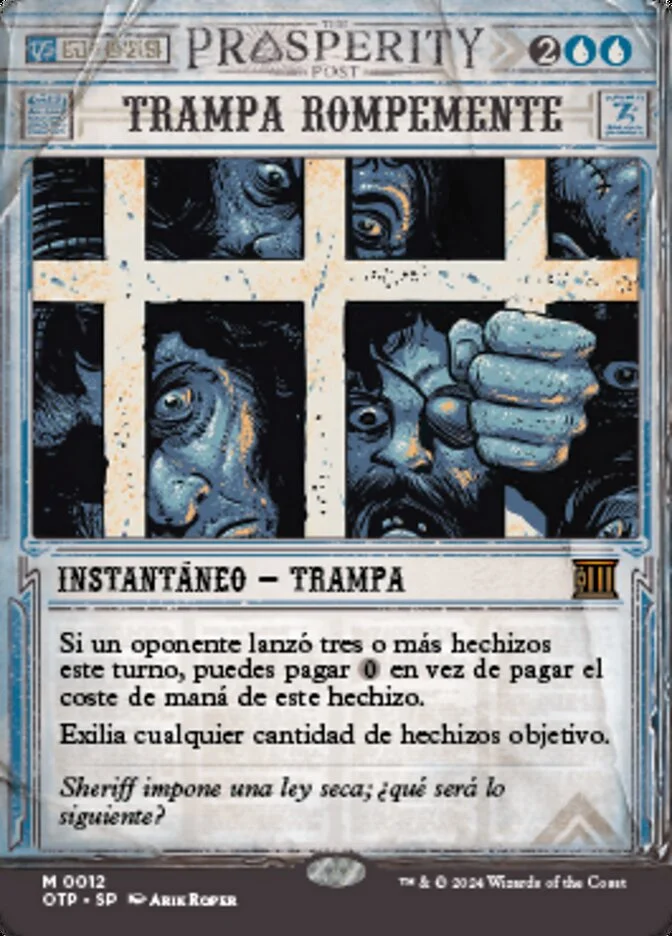 Trampa rompemente (Breaking News) - Magic: The Gathering in TCG Land