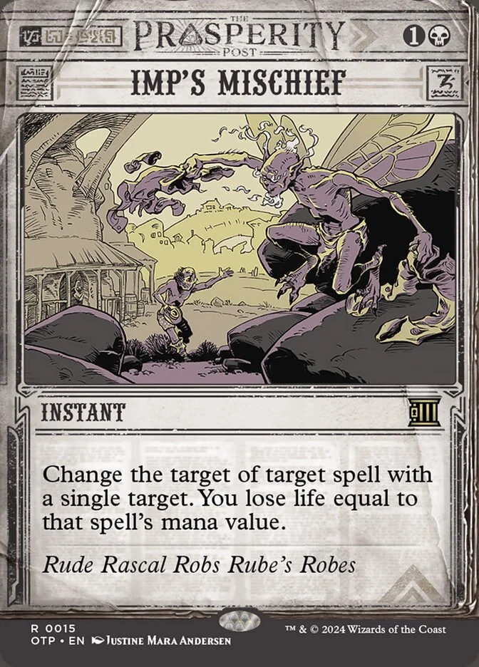 Imp's Mischief (Breaking News) - Magic: The Gathering in TCG Land