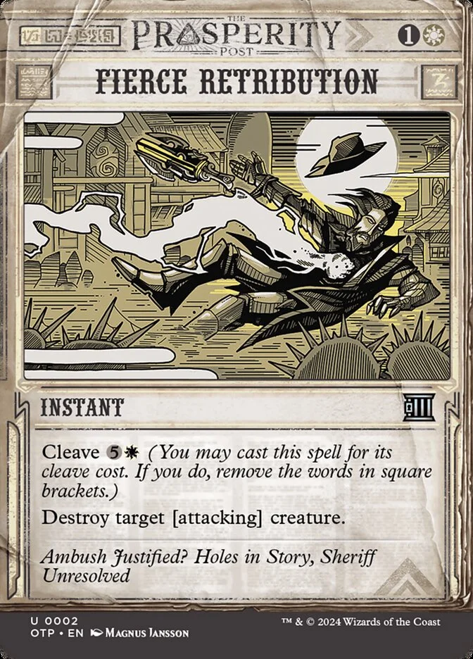Fierce Retribution (Breaking News) - Magic: The Gathering in TCG Land