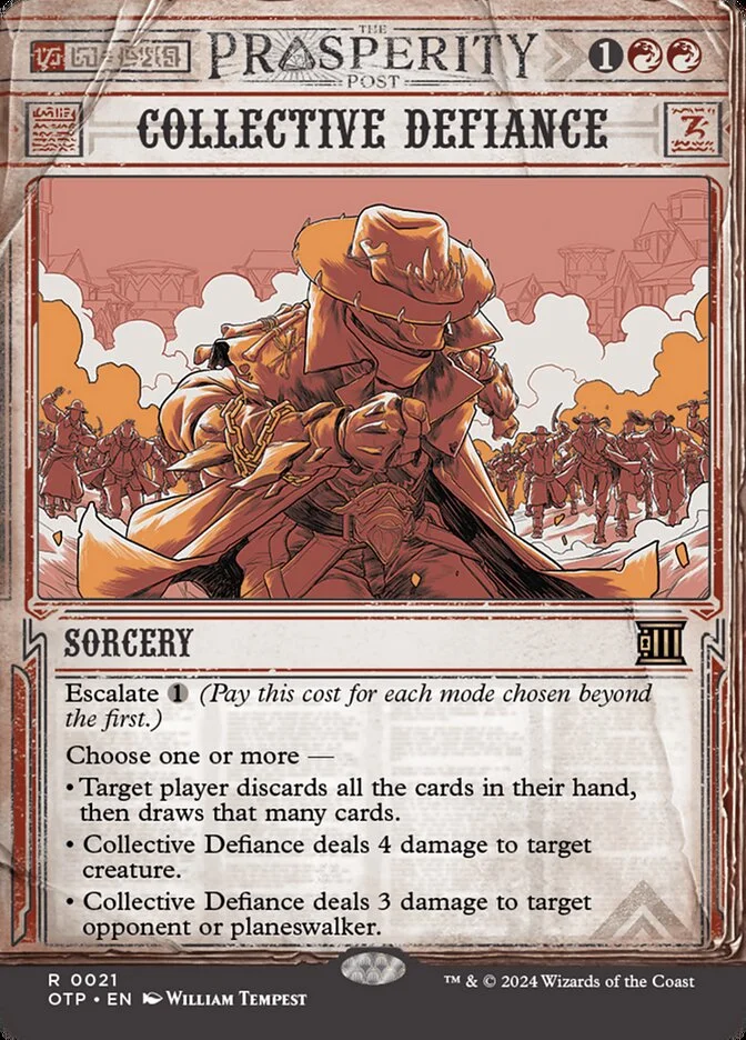 Collective Defiance (Breaking News) - Magic: The Gathering in TCG Land