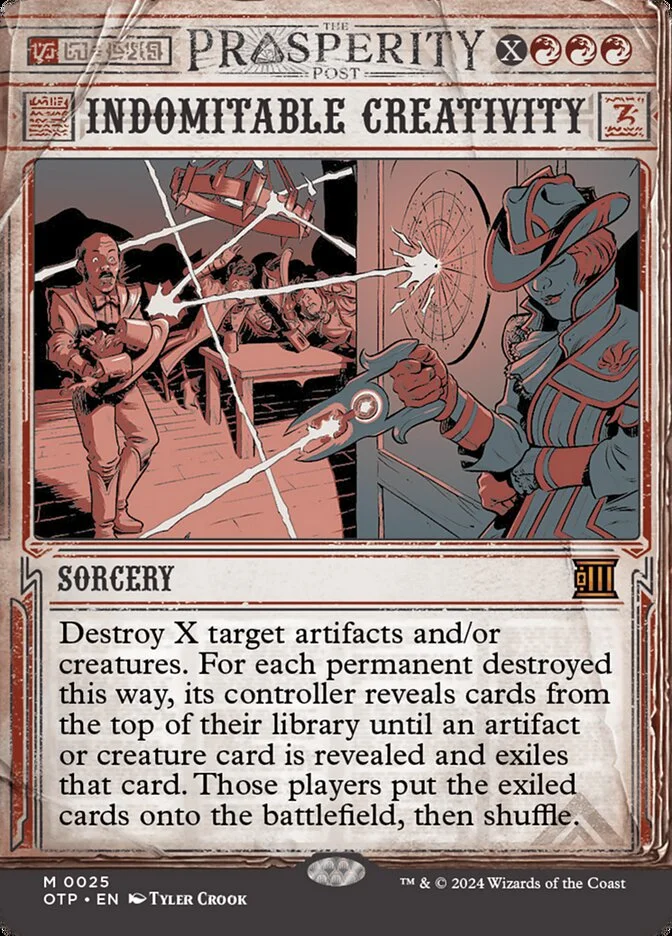 Indomitable Creativity (Breaking News) - Magic: The Gathering in TCG Land