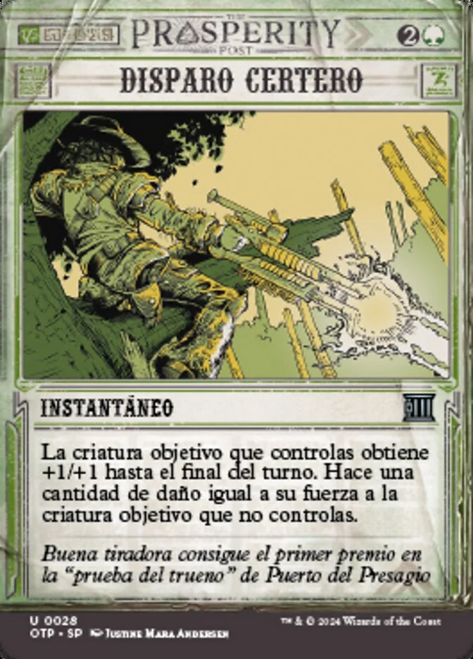Disparo certero (Breaking News) - Magic: The Gathering in TCG Land