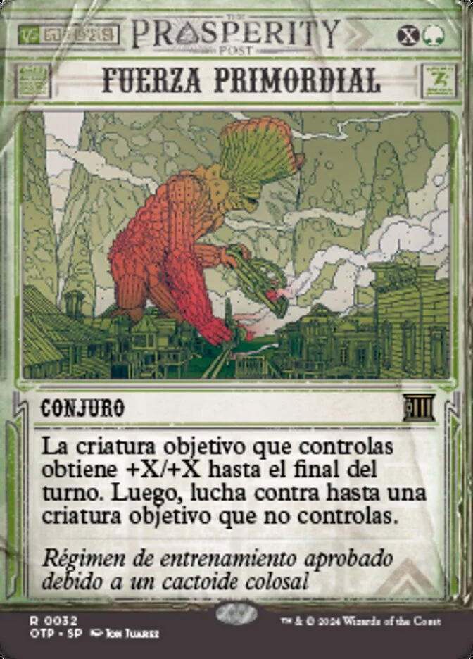 Fuerza primordial (Breaking News) - Magic: The Gathering in TCG Land México
