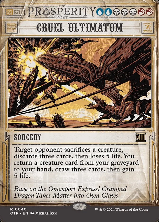 Cruel Ultimatum (Breaking News) - Magic: The Gathering in TCG Land