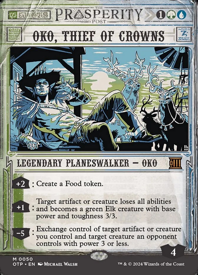 Oko, Thief of Crowns (Breaking News) - Magic: The Gathering in TCG Land