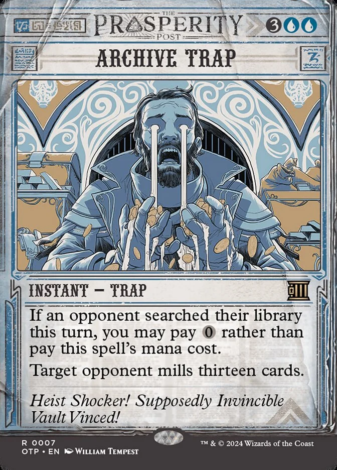 Archive Trap (Breaking News) - Magic: The Gathering in TCG Land
