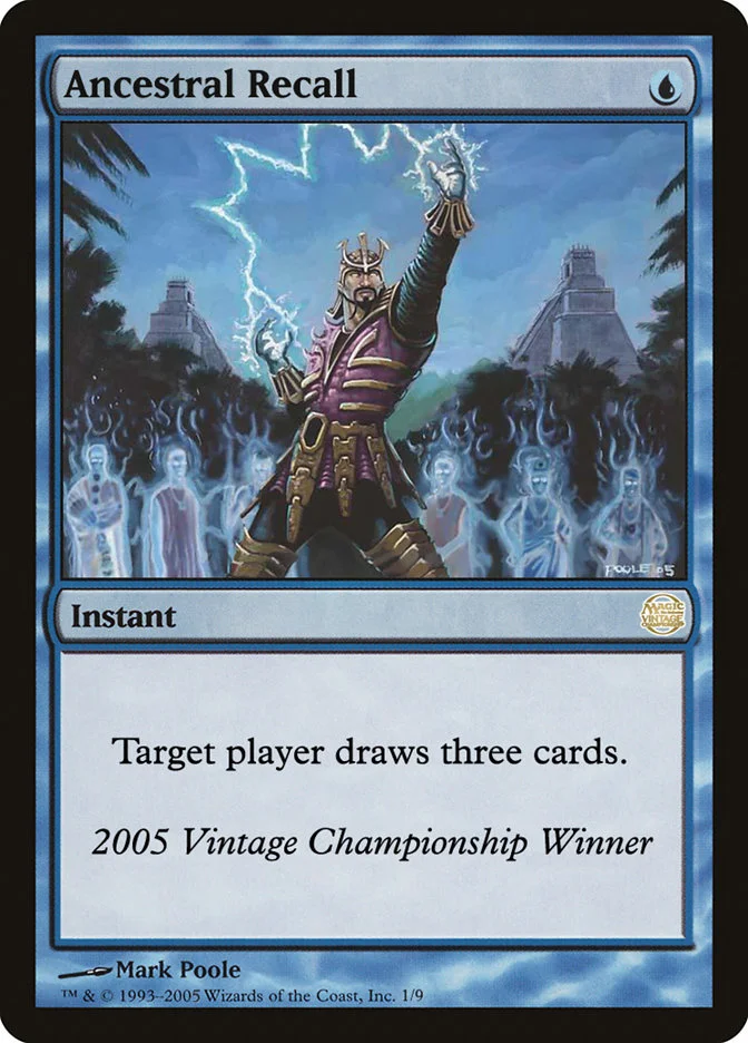 Ancestral Recall (Vintage Championship) - Magic: The Gathering in TCG Land
