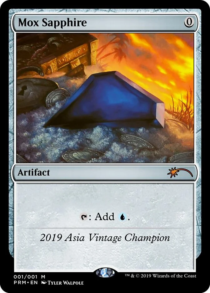 Mox Sapphire (Vintage Championship) - Magic: The Gathering in TCG Land México