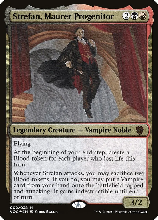 Strefan, Maurer Progenitor (Crimson Vow Commander Display Commanders) - Magic: The Gathering in TCG Land