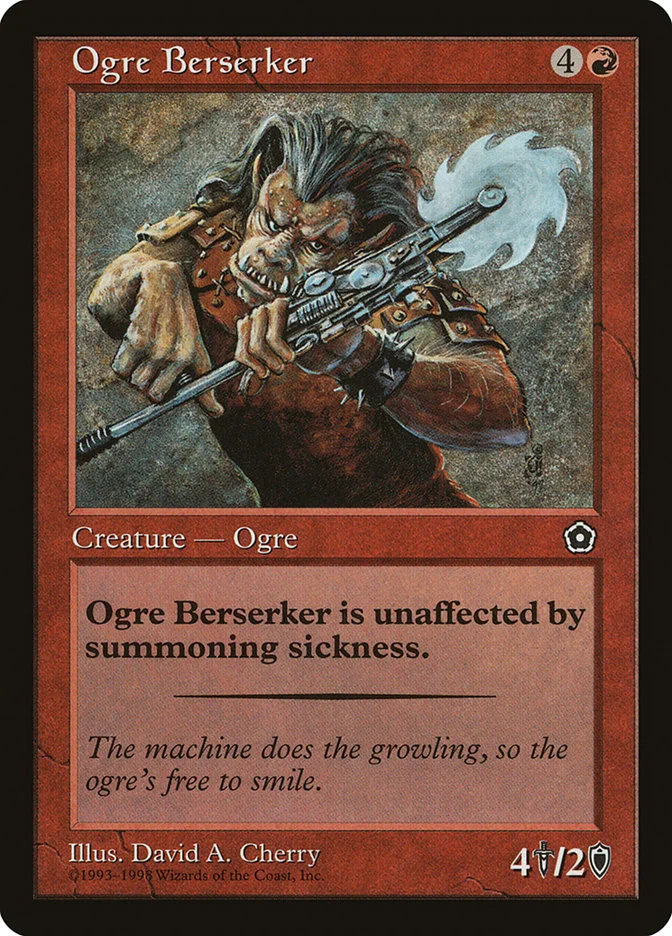 Ogre Berserker (Portal Second Age) - Magic: The Gathering in TCG Land