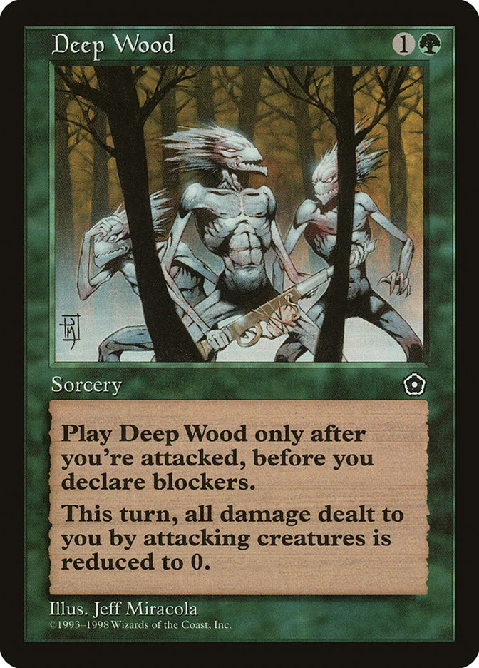 Deep Wood (Portal Second Age) - Magic: The Gathering in TCG Land