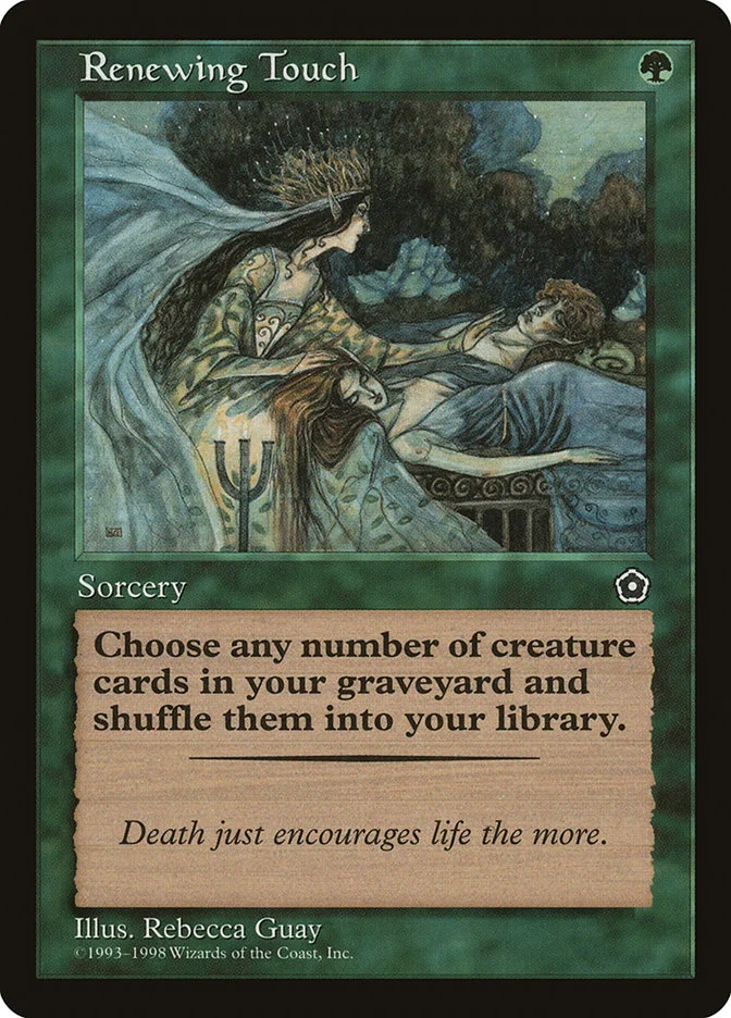 Renewing Touch (Portal Second Age) - Magic: The Gathering in TCG Land