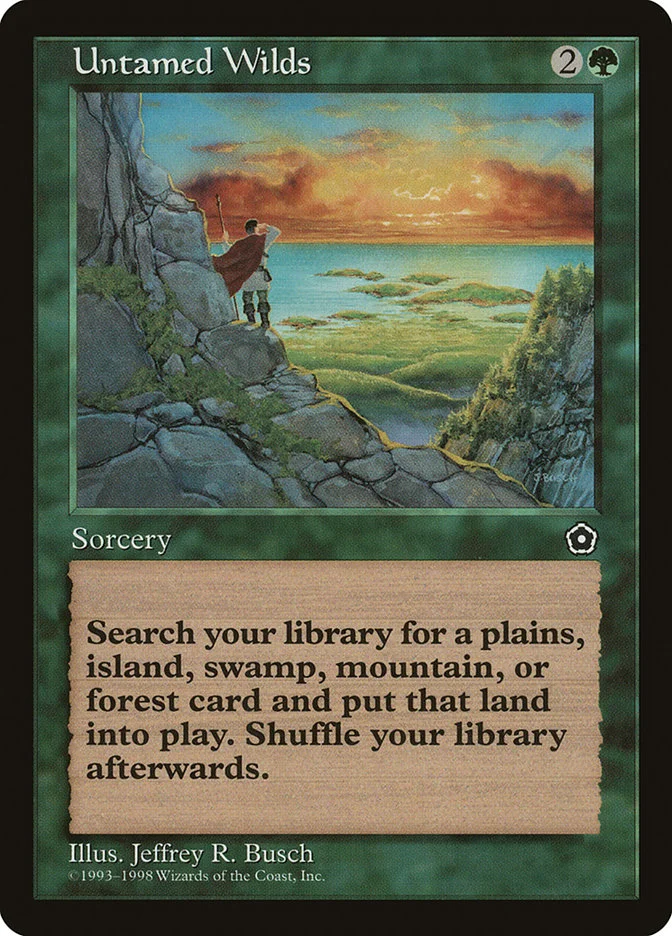 Untamed Wilds (Portal Second Age) - Magic: The Gathering in TCG Land