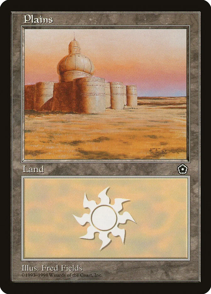 Plains (Portal Second Age) - Magic: The Gathering in TCG Land