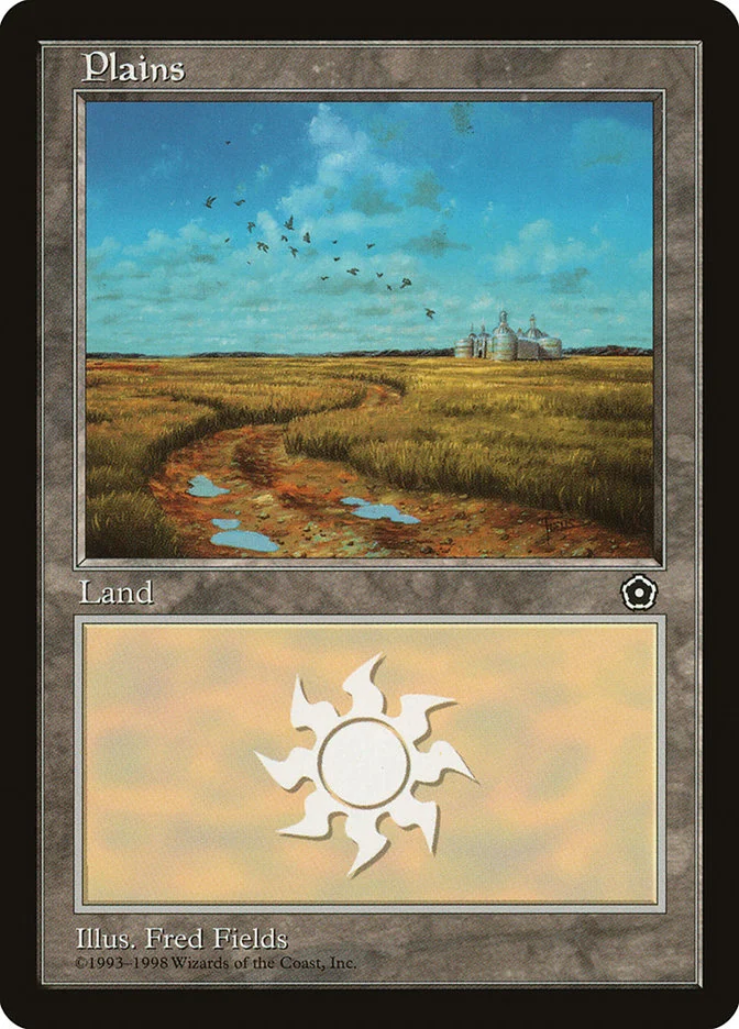 Plains (Portal Second Age) - Magic: The Gathering in TCG Land