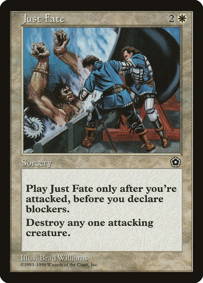 Just Fate (Portal Second Age) - Magic: The Gathering in TCG Land