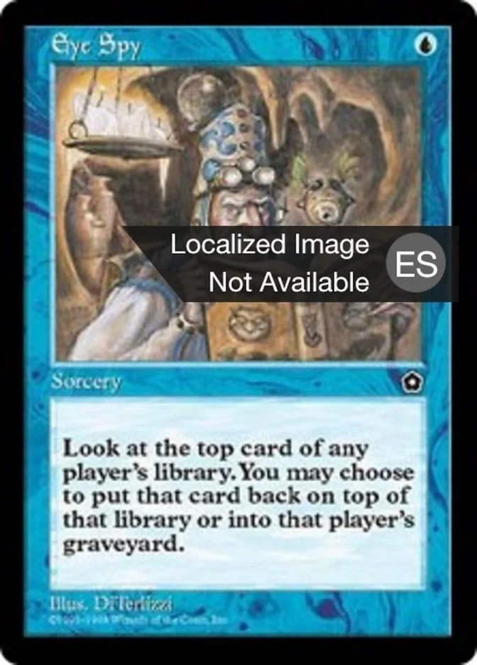 Ojo espia (Portal Second Age) - Magic: The Gathering in TCG Land