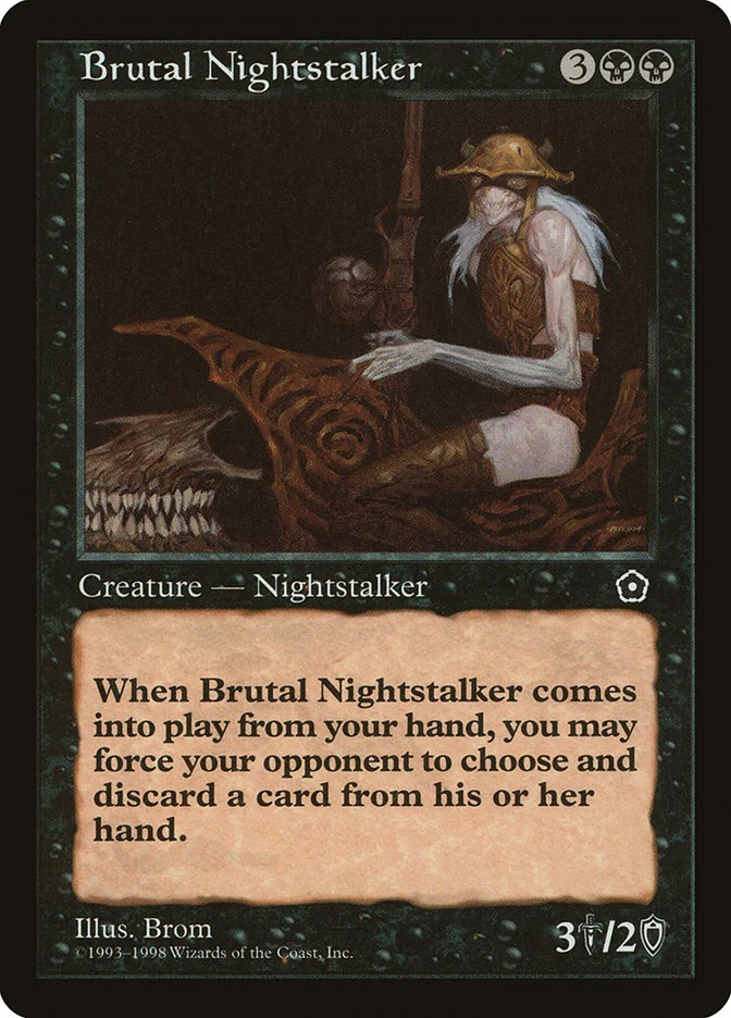 Brutal Nightstalker (Portal Second Age) - Magic: The Gathering in TCG Land