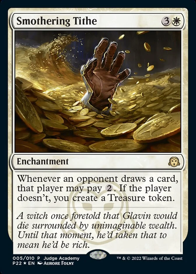 Smothering Tithe (Judge Gift Cards 2022) - Magic: The Gathering in TCG Land