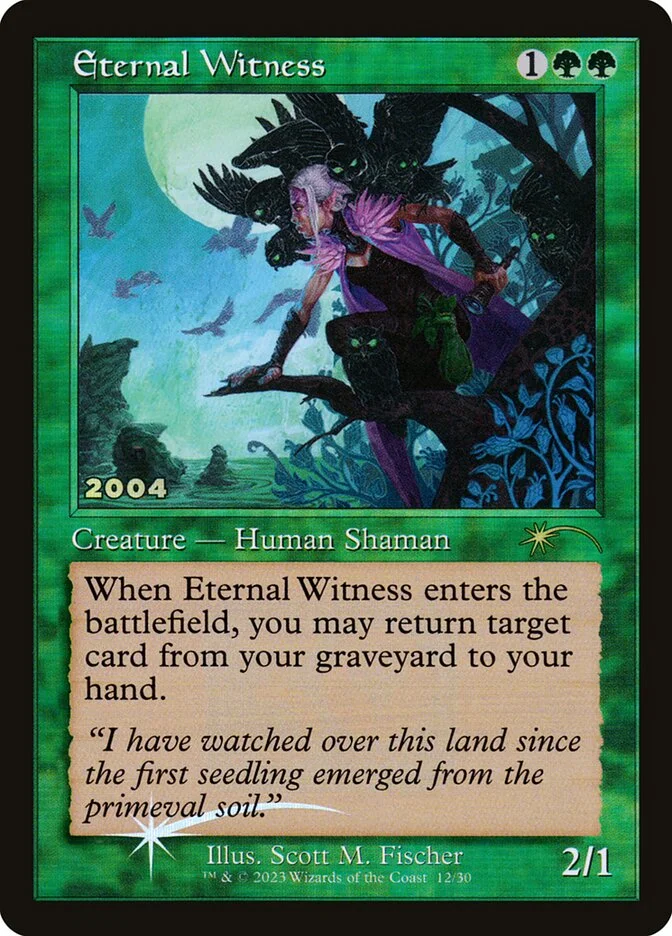 Eternal Witness (30th Anniversary Play Promos) - Magic: The Gathering in TCG Land