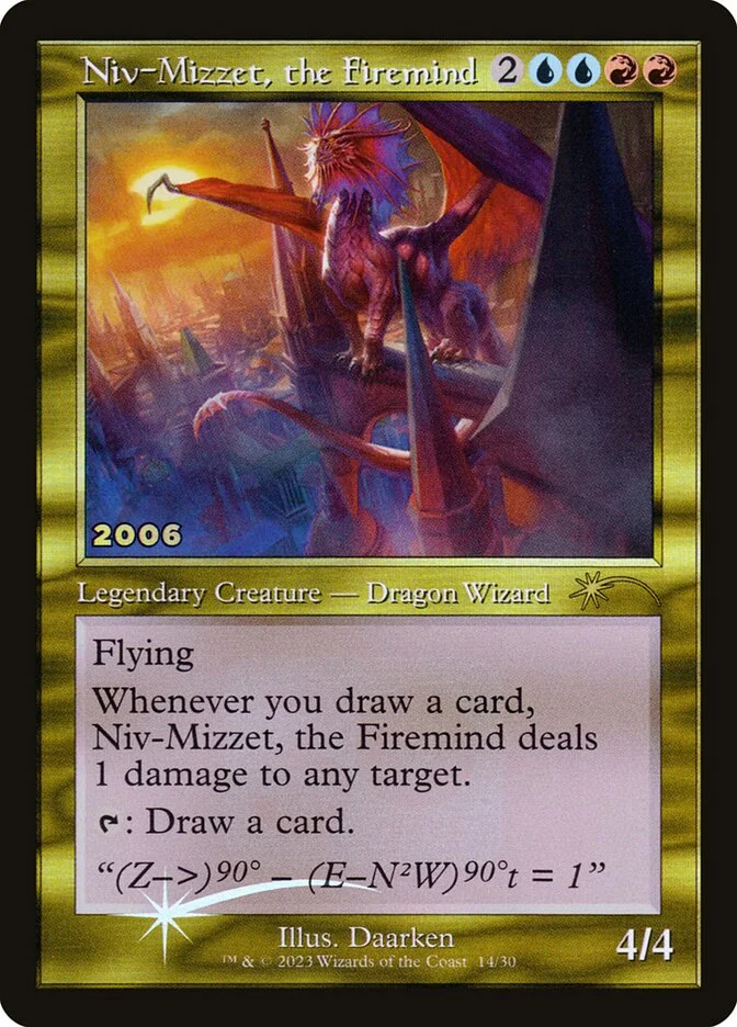 Niv-Mizzet, the Firemind (30th Anniversary Play Promos) - Magic: The Gathering in TCG Land