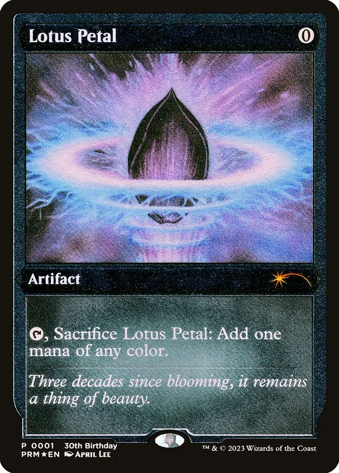 Lotus Petal (30th Anniversary Misc Promos) - Magic: The Gathering in TCG Land