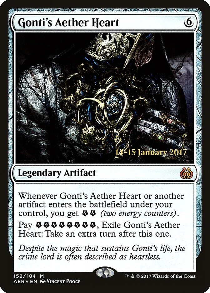 Gonti's Aether Heart (Aether Revolt Promos) - Magic: The Gathering in TCG Land