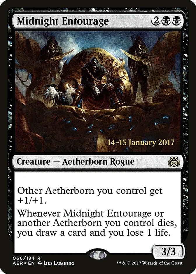 Midnight Entourage (Aether Revolt Promos) - Magic: The Gathering in TCG Land