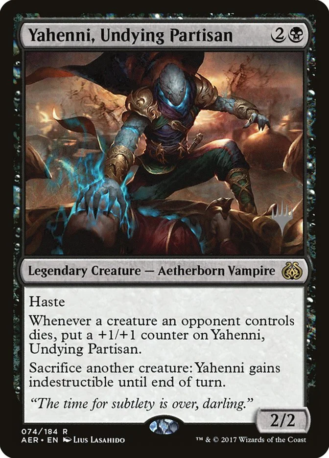 Yahenni, Undying Partisan (Aether Revolt Promos) - Magic: The Gathering in TCG Land